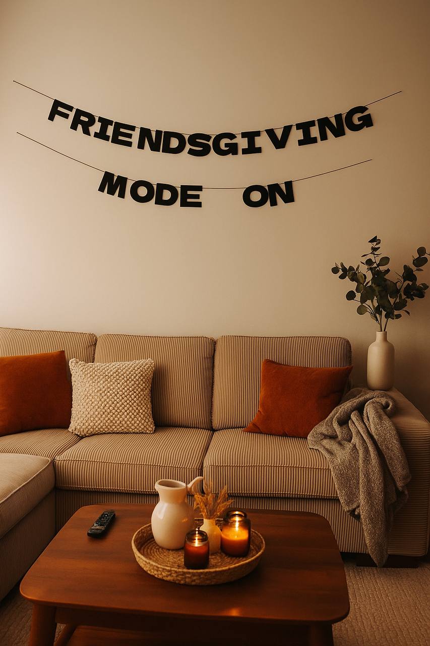 Garland 'FRIENDSGIVING MODE ON'